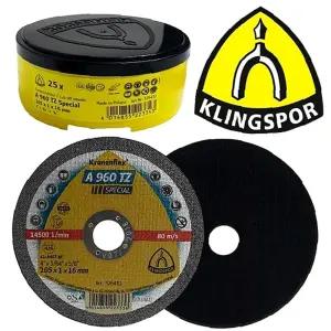 그라인더 105mm25매 글라인더날 절단석 클링스포 A960 절단기