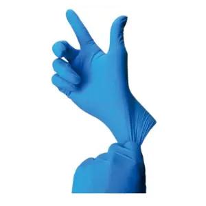 (라이트블루 XL 100매) 니트릴 장갑/1회용/나트릴/공업용/공장/다용도/미용용/실험실/실험용/업소용/연구실