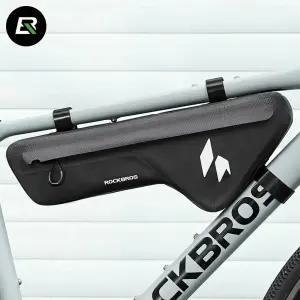 락브로스 자전거 가방 삼각 프레임 백 PP 하드케이스 방수 1.9L 대용량