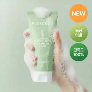 퓨어그램 시카 포어 컨트롤 딥 클렌징폼 120ml