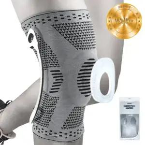 웰럽 프리미엄 실리콘 브레이스 헬스 농구 등산용 무릎보호대 2p