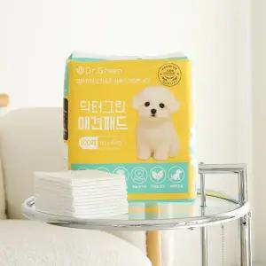 닥터그린 배변패드 소형 (2팩/4팩) 일본SAP 미국펄프 강아지 반려견 애견패드 고흡수 무향 대용량