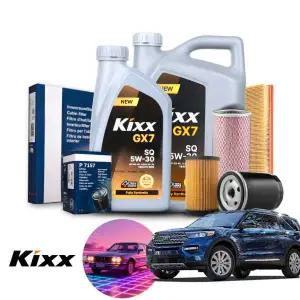 포드 익스플로러 (5세대)2.3T(15~18) 가솔린 킥스 2026 5w30 합성엔진오일 필터세트 오일교환 패키지