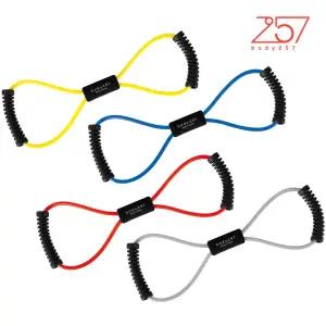 바디257 8자 튜빙 밴드/재활/근육/어깨운동/스트래칭/헬스용/전신운동/근력/로프/튜브/스트레칭/풀업/바디