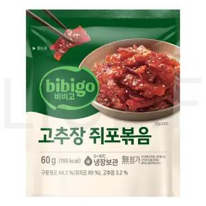 비비고 고추장 쥐포볶음 60g 1개