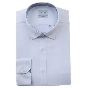 [대구백화점] [예작]스냅 카라 뱀부 스판 솔리드 슬림 긴소매(YJFXBS053)