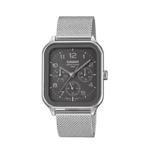 카시오 메탈 손목 시계 스퀘어 멀티펑션 MTP-M306M-8A