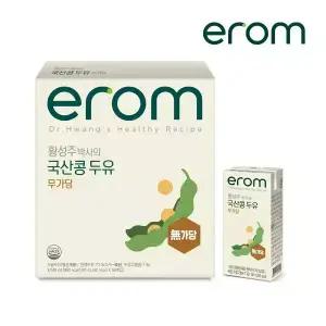 이롬 황성주 국산콩두유 무가당 190ml 32팩