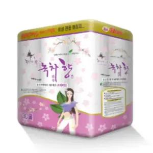 팜파스 녹차두루마리 휴지 3겹 30롤 천연펄프 무자극 화장지