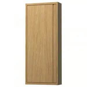 [정품] 이케아 캐비닛 수납장 정리함 ANGSJON 엥셴 벽수납장도어, 참나무무늬, 40x15x95 cm