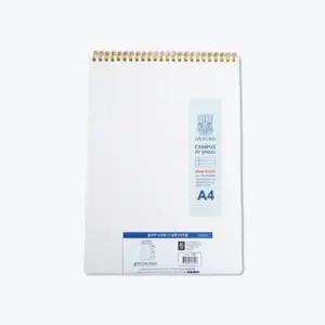 Q 밀크PP 스프링 노트 (A4 상철 줄 80매 옥스포드)