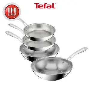 [테팔]인덕션 SS 퍼펙트 레지스트 프라이팬 4종(팬20+팬24+팬28+볶음팬28)