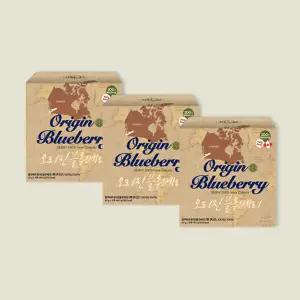 오리진 100% 유기농 블루베리 3박스(30gx15포x3박스)