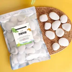 세경팜 크림자갈 4호 2kg 납작 돌 그림그리기 에그스톤 반려돌