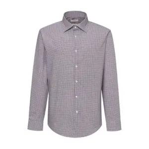 [갤러리아] [밴브루] 멀티 도트 올오버 프린트 슬림핏 긴팔셔츠 BPFSL1170WH [갤러리아]