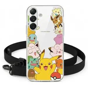 갤럭시 A17 포켓몬 케이스 목걸이 스트랩 갤럭시 키즈폰 핸드폰줄 ZEM폰 젬폰 포켓피스 폼폰푸린폰