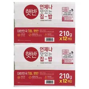 CJ제일제당 햇반 210g x 24개입 / 써클