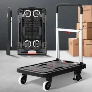 슬림대차 중 접이식수레 밀차 이동식카트 가정용짐수레 폴딩끌차