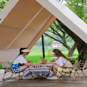 조립식 농막 야외 삼각 원두막 정자 천막 어닝 텐트 주차장 차양막 전원주택 타프