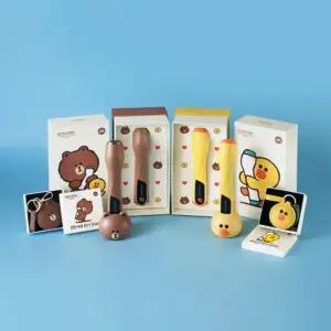 듀얼소닉 이펙트 라인프렌즈 뷰티 디바이스(브라운/셀리)