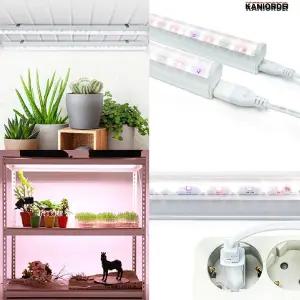 식물 램프 2개 led 전등 다육이 성장 살균 화분 식물용 조명 등