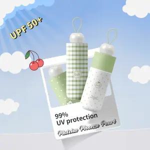 말차무스 진주 UPF 50+ 초경량 암막 우산