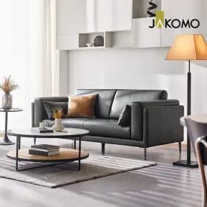 베네토 3인 이태리 천연면피 소가죽 소파