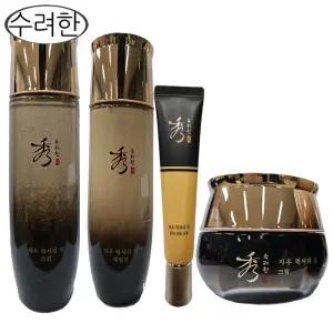 수려한 자우 럭셔리 진 기초 풀세트 (스킨+에멀젼+크림+링클크림)/수려한 4종 dj