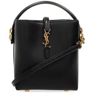 [생로랑][명품] 생로랑 25FW 카산드라 LE 37 미니 버킷숄더백 블랙 765870 2R20W 1000