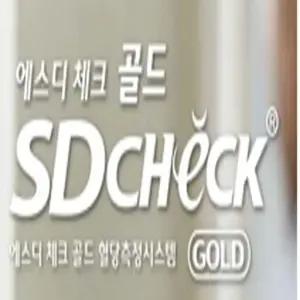 에스디 골드첵 혈당시험지 기기 유효기간 26년07월 50매/팩 1대1 SD