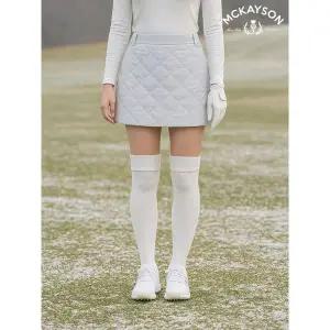 [아웃도어스/맥케이슨]여성 다이아 퀼팅 패딩 스커트 팬츠 민트 MCW4PS882MIN