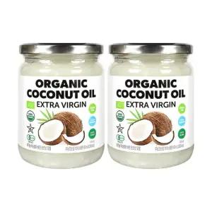 SMR 유기농 엑스트라버진 코코넛오일 500ml x 2개
