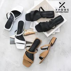 [엑스퍼스] 여성 베이직 스트랩 뮬 샌들-레이첼