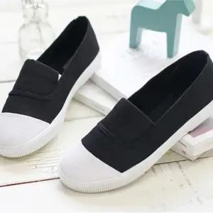 갓슈 비비 슬립온 스판밴딩 슬립온 캔버스화