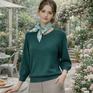 에스연 D36 25 F/W 라운드슬리브 세미홀가 니트 4종