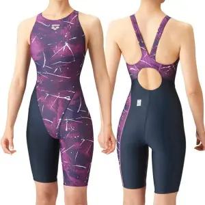 아레나 여자 선수용 5부 반전신 수영복 T162940 핫템