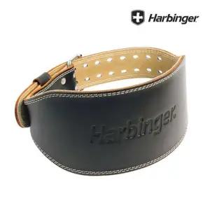 하빈져 가죽 웨이트 중량운동 6인치 허리보호대 K866