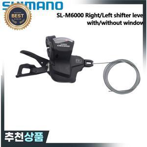 시마노 데오레 M6000 시프터 레버 우측 10단 블랙 윈도우 /미 I-spec II SL 산악자전거용
