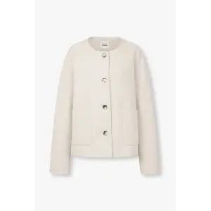 [STUDIO TOMBOY](대구신세계)빅포켓 라운드넥 트위드 자켓(9176112972)