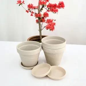 (13x11cm 그래니트) 3개셋트 베하몰 독일 표준형 토분/삽목/학교/교실/거실/조경/업소용/회사/사무실