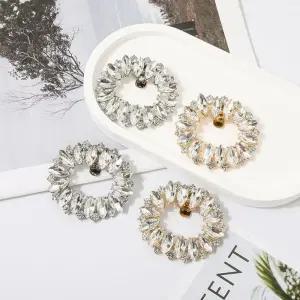 [라일리] Rly 웨딩 슈즈 큐빅 장식 세트 신발 액세서리 촬영용