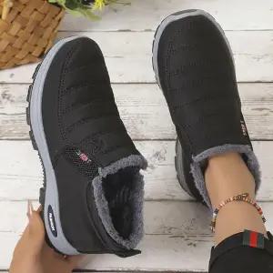 [라일리] Rly 남녀공용 패딩운동화 겨울 기모 털신발 방한화 2