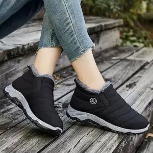 [라일리] Rly 여성 패딩부츠 퍼안감 방한 겨울 데일리 기모 운