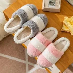 [라일리] Rly 슬리퍼 빅스트라이프 겨울 실내 사무실 거실화 층