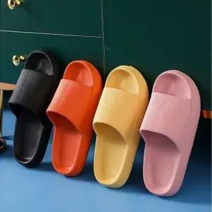 [라일리] Rly 실내 푹신한 실외 층간소음 방지 여름 슬리퍼 쿠