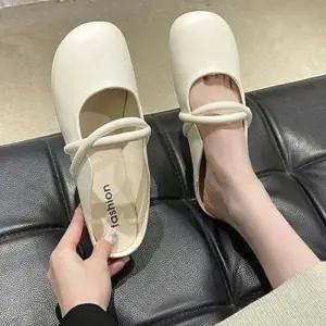 [라일리] Rly 여자 둥근코 가벼운 추천 신발 블로퍼 뮬 귀여운