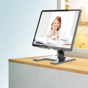 접이식 각도조절 태블릿 거치대 갤럭시 애플 아이패드 휴대용 받침대 E280