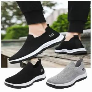 [라일리] Rly 운동화 발 워킹화 여름 메쉬 남자 니트 편