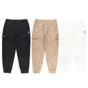 공용 레귤러핏 면 터치 카고 조거 팬츠 QQ123LPT11