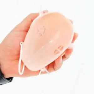 스포츠 마스크 핑크 아쿠아 길이조절 물놀이 먼지 수영장마스크 물놀이 사우나